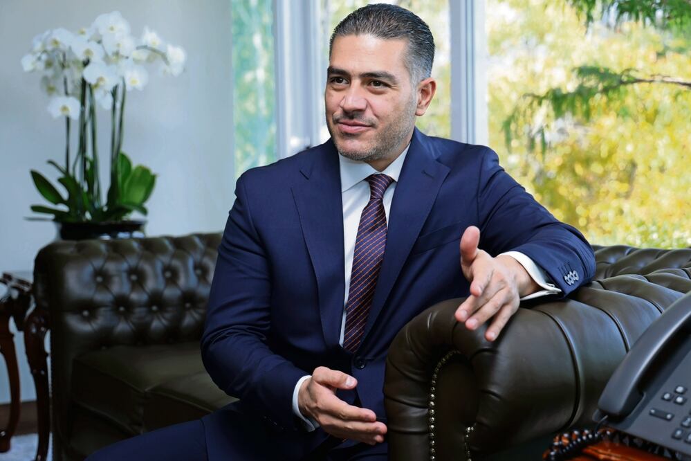 Entrevista con Omar García Harfuch Secretario de Seguridad y Protección Ciudadana federal. Foto: Fernanda Rojas / EL UNIVERSAL