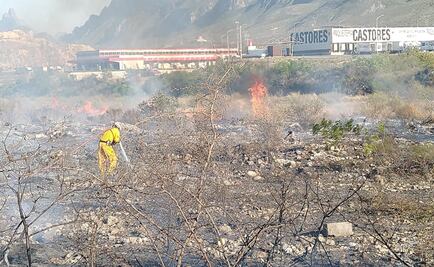 Fuertes vientos causan incendios y dejan daños en Nuevo Léon