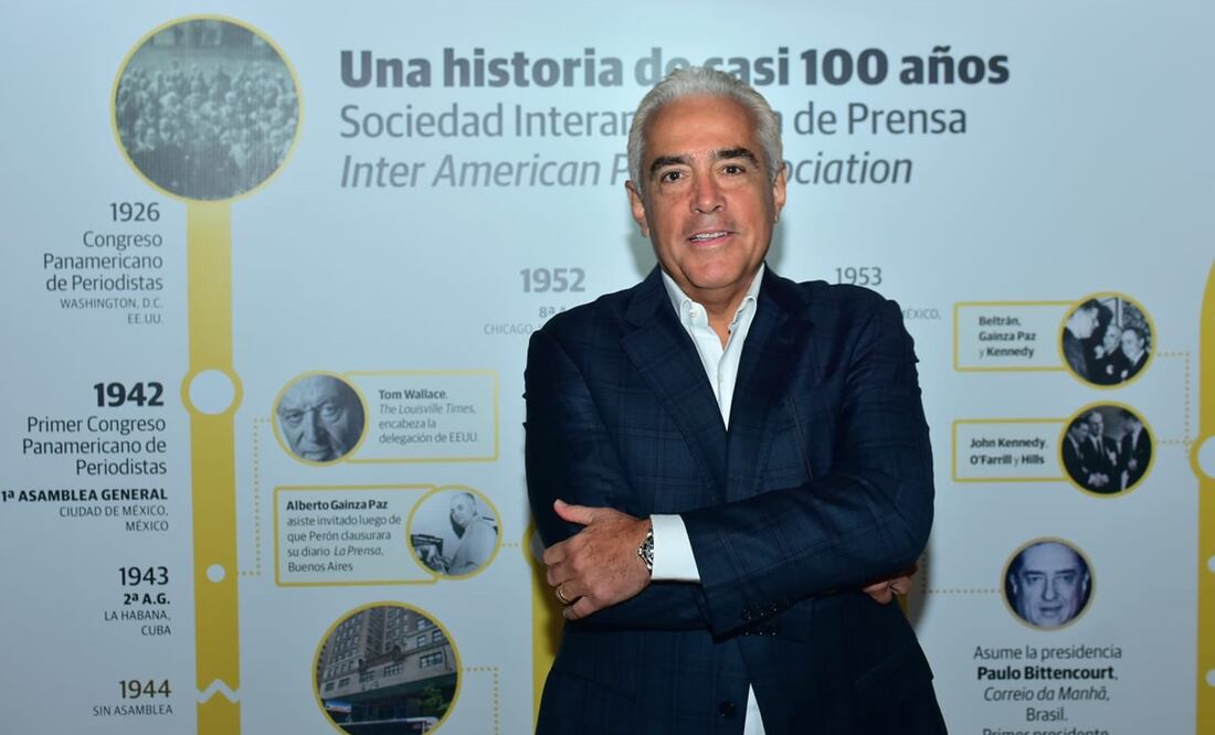 El salvadoreño José Dutriz es el nuevo presidente de la SIP. Foto: ESPECIAL SIP