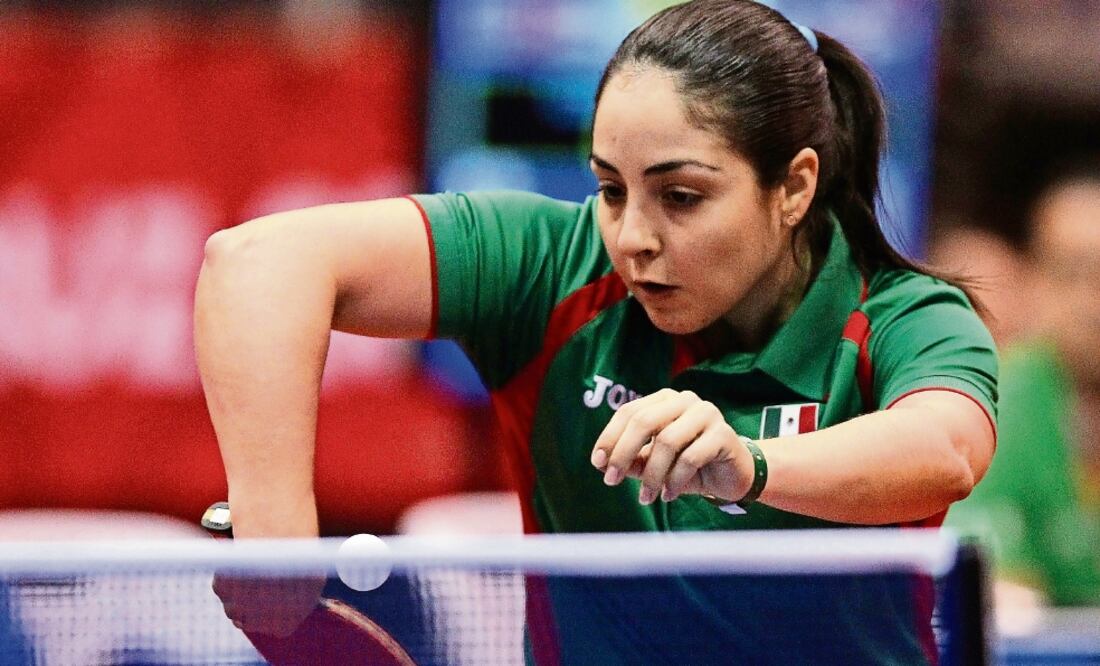 Yadira Silva, de tenis de mesa, se unió al contingente tricolor que irá a Río (SAÚL RAMÍREZ. IMAGO7)