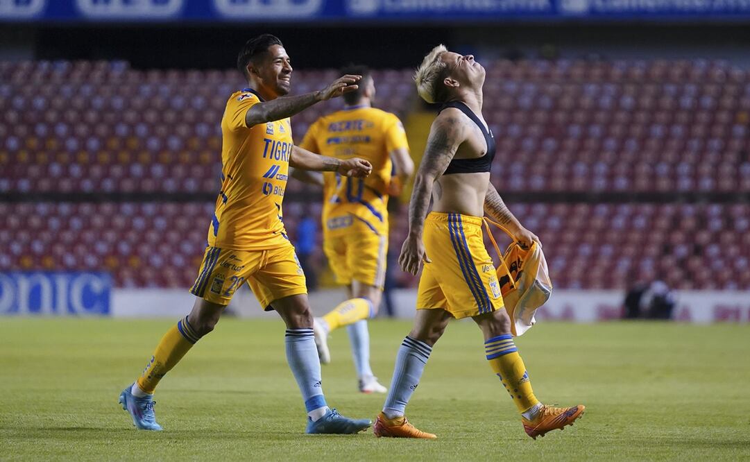 Yeferson Soteldo fue expulsado tras marcar el gol de Tigres - FOTO: Imago7