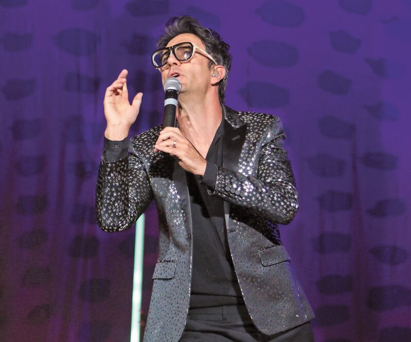 Fobia tocó canciones como “Veneno vil”. Foto: CARLOS MEJIA. EL UNIVERSAL