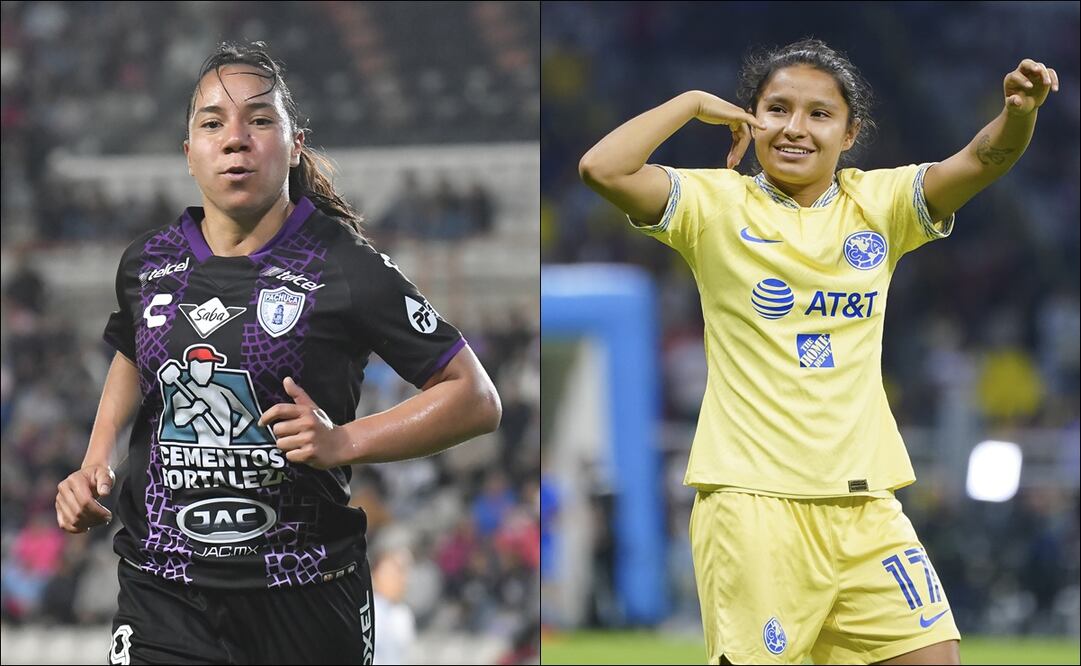 Pachuca y América llegaron a la final de la Liga MX Femenil tras vencer a Monterrey y Tigres, respectivamente / FOTO: ESPECIAL