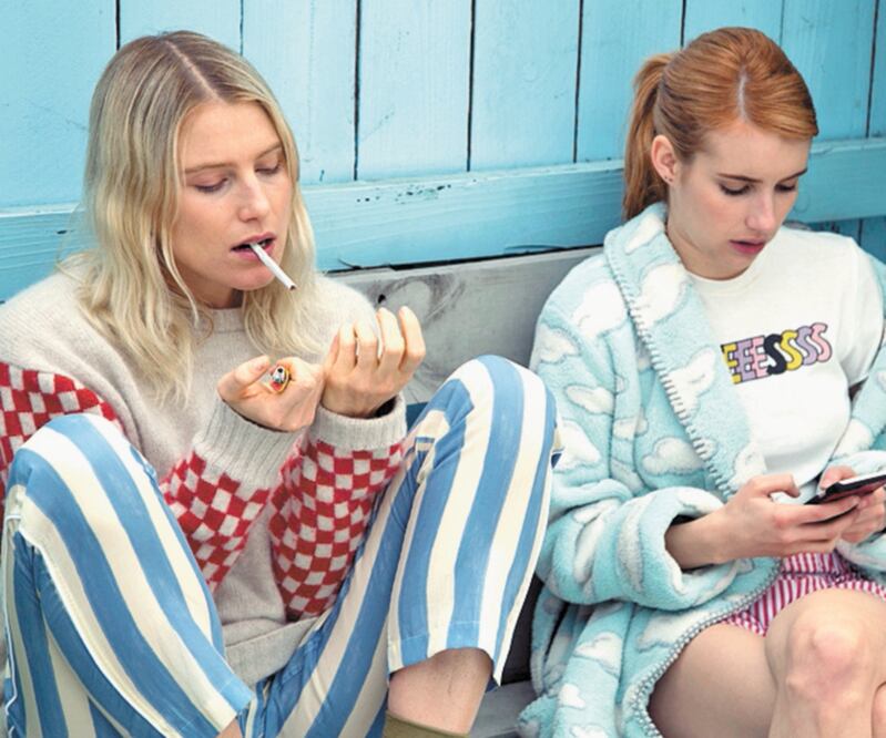 "In a relationship" (En pareja), con Emma Roberts, estrenará el 24 de febrero en el canal. Foto: TNT