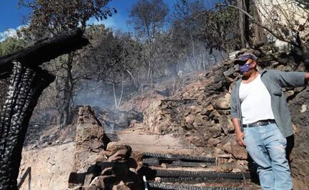Suspenden clases en todos los niveles en Valle de Bravo por incendio en cerro Monte Alto 