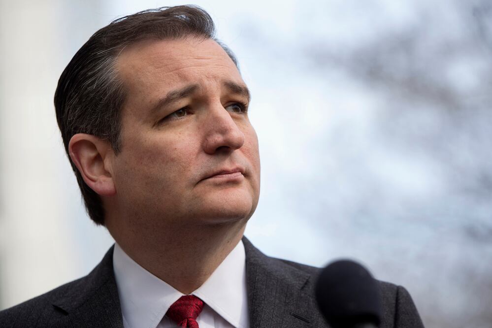 El senador por Texas Ted Cruz (AP)
