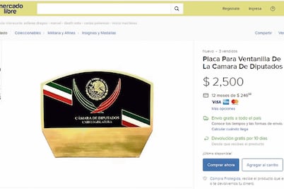 Venden “charolas” de policía por internet