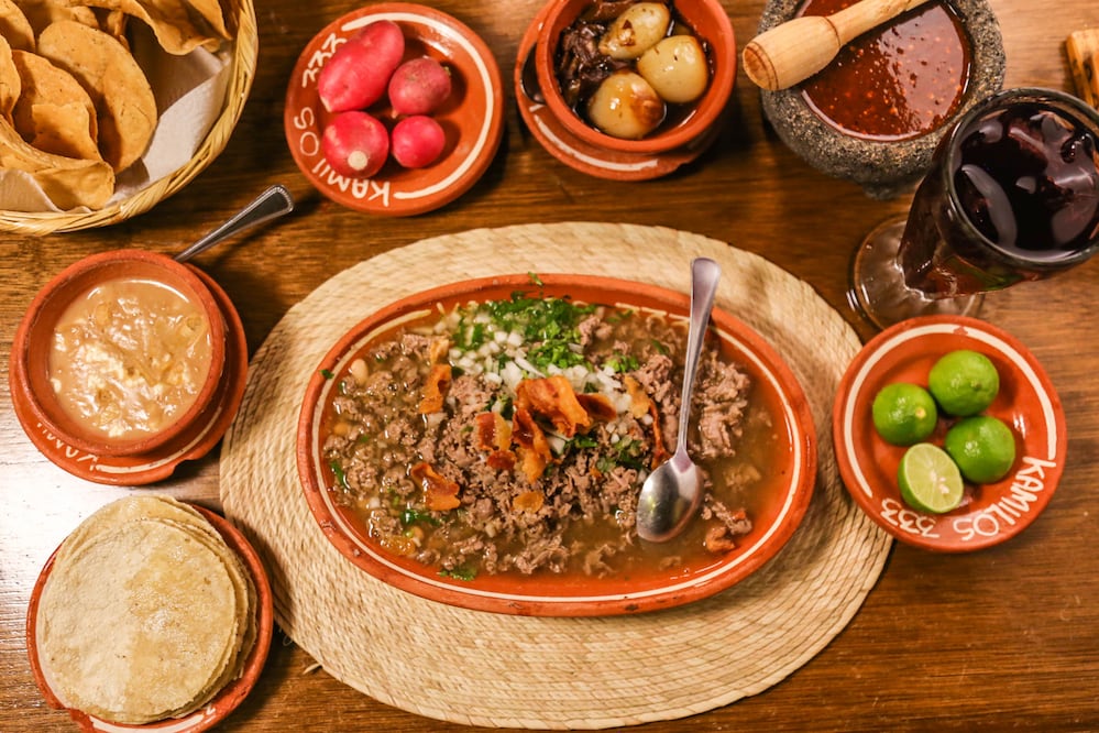 Carne en su jugo del restaurante Kamilos 333. Foto: Cortesía de OFVC Guadalajara