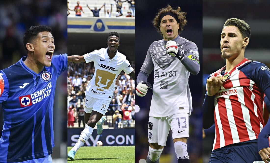 Los cuatro equipos más importantes de la Liga MX están en zona de repechaje - FOTO: Especial