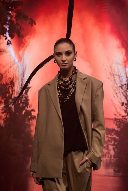 La madera es uno de los materiales protagonistas. Foto: Cortesía Intermoda