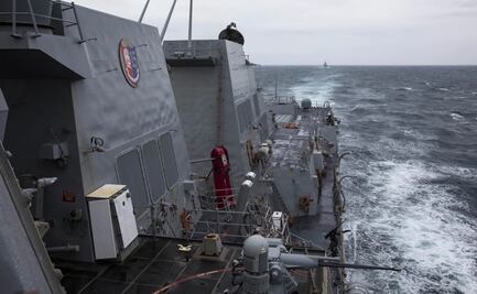 Destructor lanzamisiles de EU cruza el estrecho de Taiwán en medio de las tensiones con China