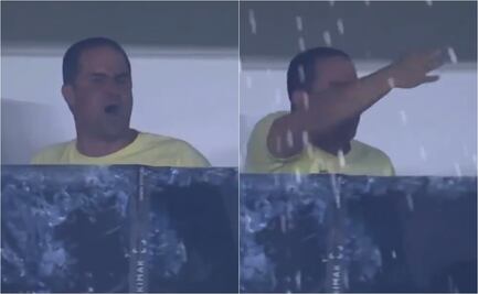 André Jardine repite polémica señal a la afición de Cruz Azul; así celebró la remontada