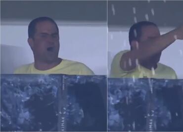 André Jardine repite polémica señal a la afición de Cruz Azul; así celebró la remontada