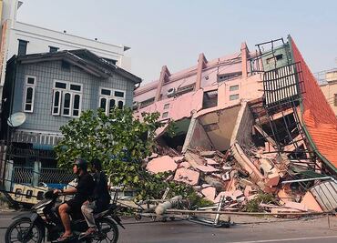 VIDEO: Colapsa edificio de 30 pisos en Bangkok por el terremoto en Myanmar; reportan al menos 23 muertos