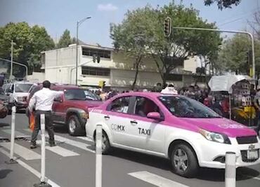 Caos vial en CDMX tras sismo