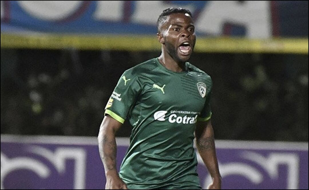 Twitter. Asprilla juega para el Alianza Petrolera de Colombia.