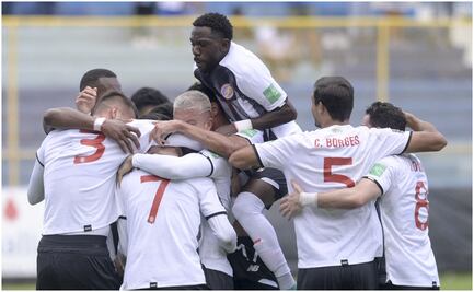 Costa Rica derrota a El Salvador y le “pone presión" a México en la eliminatoria mundialista