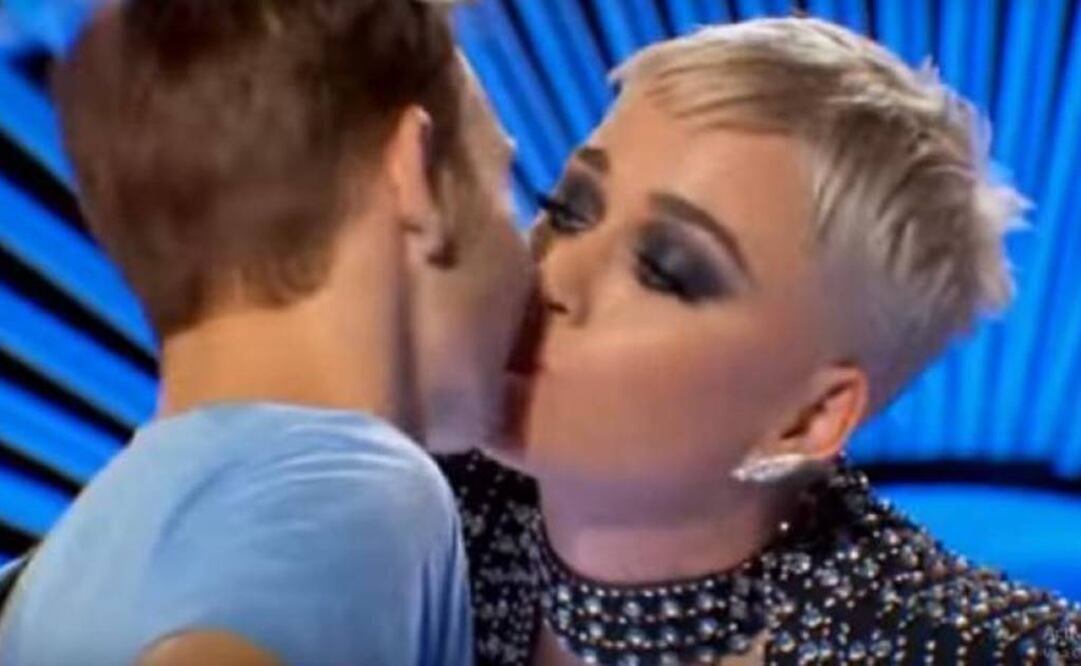 Katy Perry sorprendió al concursante de "American Idol". FOTO: Especial