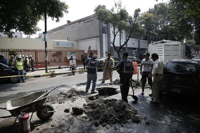 Controlan fuga de gas en la colonia Doctores