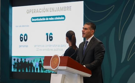 Harfuch destaca operación Enjambre, Dos Bastos y Liberación en Edomex; reporta detención de más de 3 mil personas