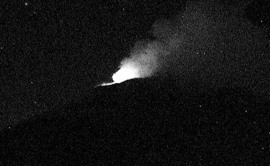 Imagen del Volcán Popocatépetl (Cenapred)