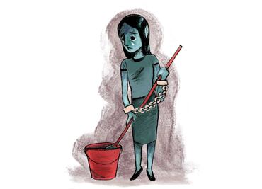 Trabajo doméstico, explotación de niñas