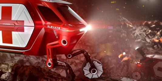 Hyundai presenta un auto con “piernas”