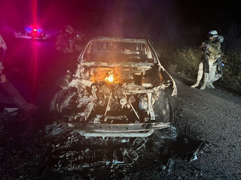 Ataque armado a migrantes en Sáric. Foto; Especial