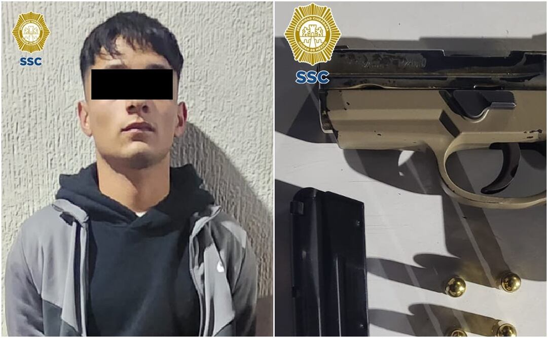 Elementos de la Secretaría de Seguridad Ciudadana (SSC-CDMX) detuvieron a David Omar Segura Ayala “El Piwi”. Foto: Especial