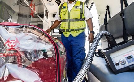 Vacunan contra Covid-19 a un centenar de paramédicos ERUM de la SSC en CDMX