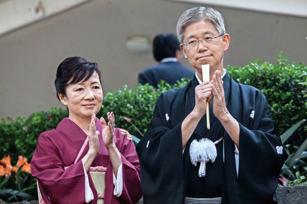 El embajador Yasushi Takase dijo que en México hay más de mil empresas japonesas, una muestra del nexo económico bilateral (CAMILA MATA. EL UNIVERSAL)