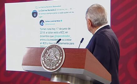 "Oootra vez" Loret de Mola desmiente tuit que AMLO presentó como verdadero en la mañanera