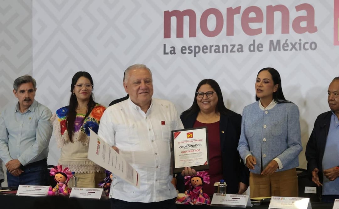 Rafael Marín, aspirante a la Coordinación de la Defensa de la Transformación y la Soberanía en Quintana Roo. Foto: especial