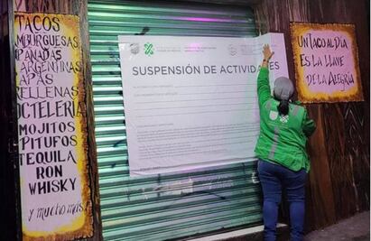 Tlalpan suspende 40 chelerías y bares