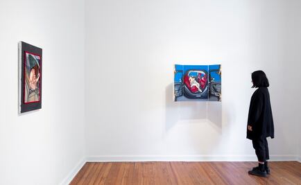 Uber como un vampiro del capitalismo, en las pinturas de Frieda Toranzo Jaeger