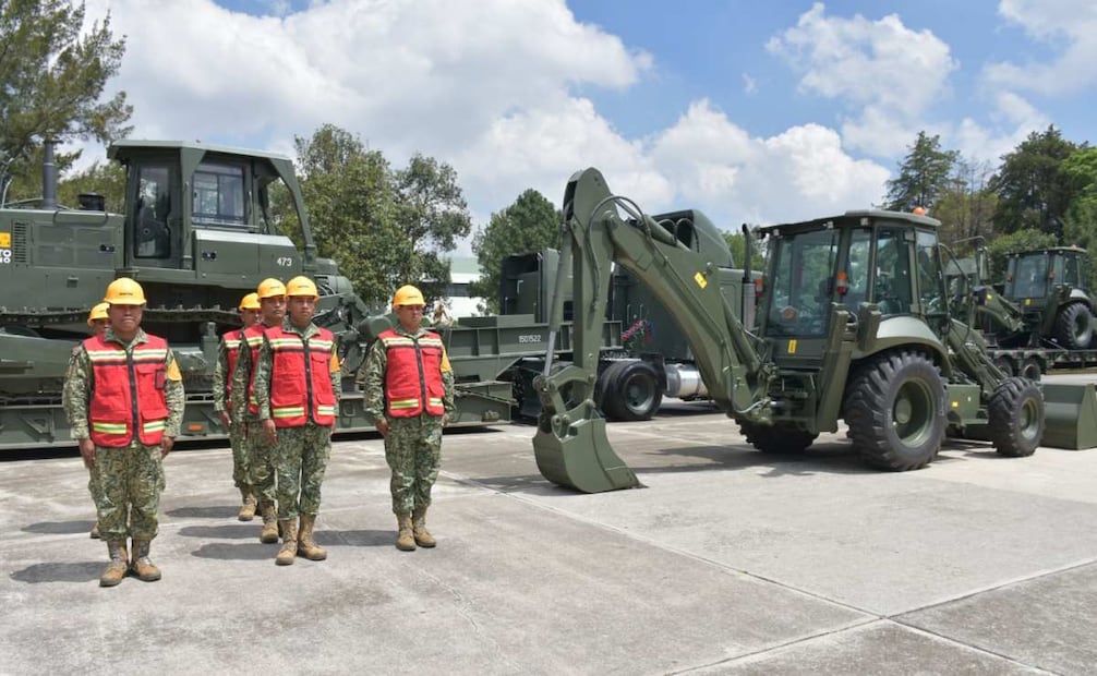 Elementos de las fuerzas armadas ante huracán Polo. Foto: Especial