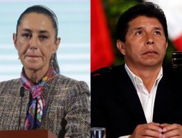 Expresidente Pedro Castillo saluda a Sheinbaum por conceder asilo a exprimera ministra de Perú, Betssy Chávez