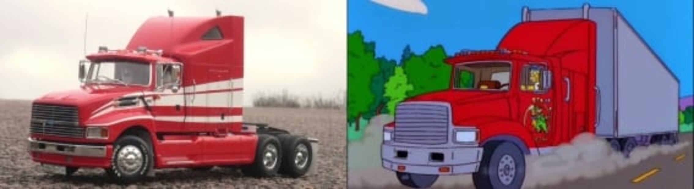 Los autos de Los Simpson en la vida real