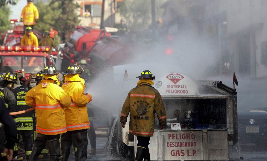 Flamazo de gas deja dos heridos en la Cuauhtémoc