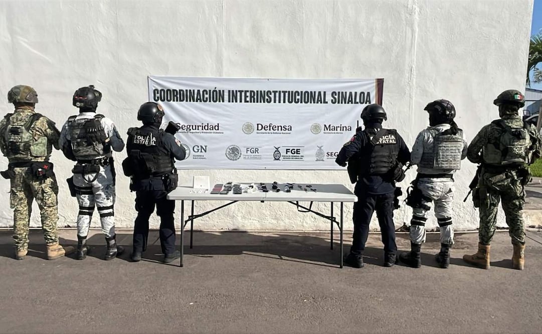 Localizan módems, memorias USB, celulares tras distintos cateos en centro penitenciario de Culiacán.
Foto: Especial.
