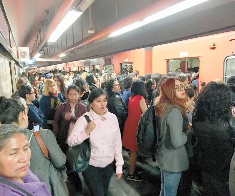 Para la L7 del Metro el Gobierno local destinó el año pasado 50 mdp, pero no detalla en qué se gastó el dinero. Foto: ARCHIVO EL UNIVERSAL