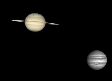 Júpiter y Saturno se verán como un planeta doble en diciembre; fenómeno que no se repetía desde la Edad Media