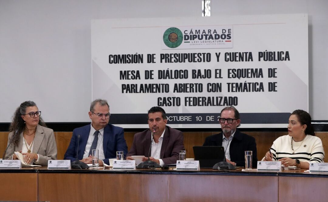 Comisión de Presupuesto y Cuenta Pública de la Cámara de Diputados (10/10/2025). Foto: Especial