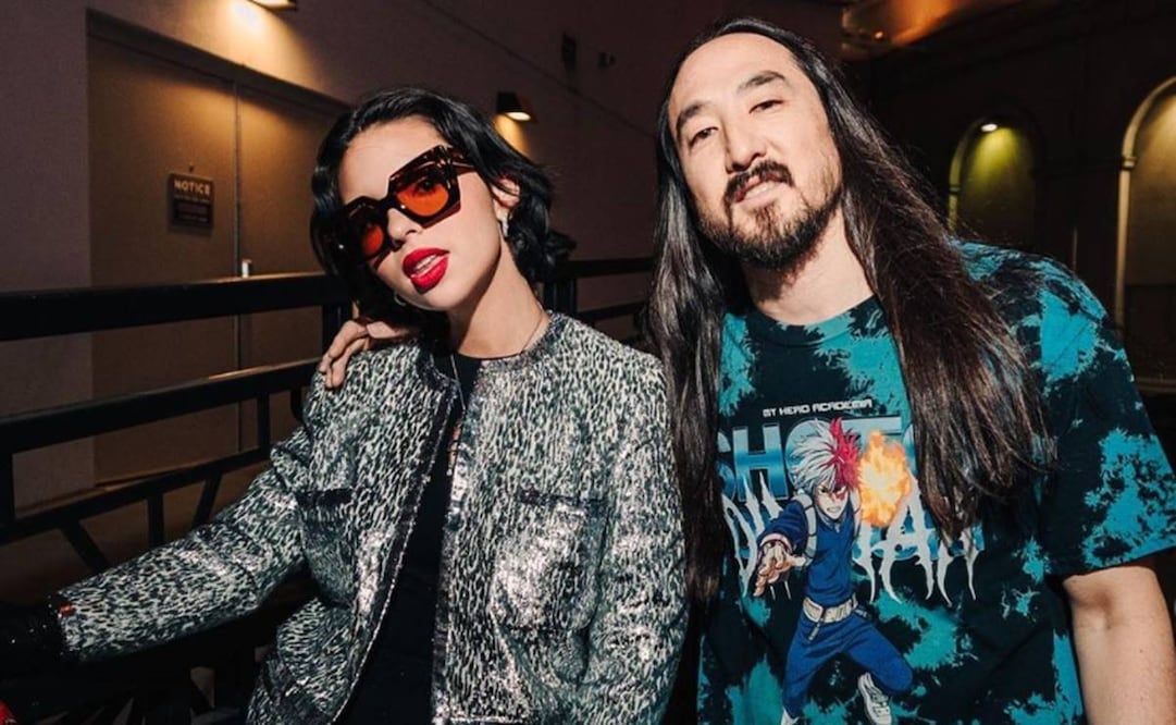 Comparan la colaboración de Ángela Aguilar y Steve Aoki con el tema original de Rocío Dúrcal, de 1981.