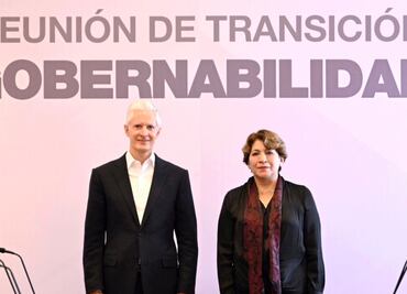 Alfredo del Mazo y Delfina Gómez llevan a cabo reunión de transición para gobierno del Edomex 2023-2029