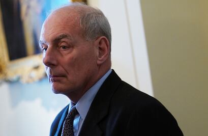 John Kelly, jefe de gabinete de Trump, niega que vaya a renunciar