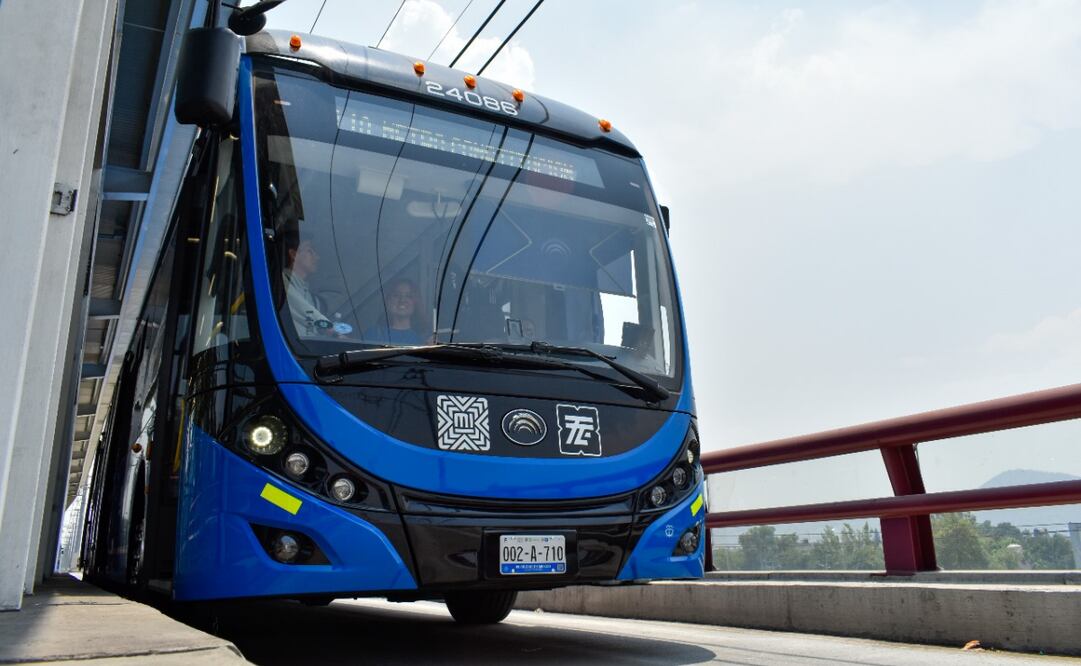 Trolebús Elevado registra 57.3 millones de viajes realizados desde Constitución de 1917 a Acahualtepec (29/10/2024). Foto: Especial