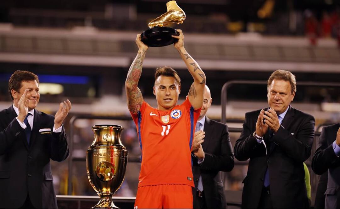 Eduardo Vargas fue goleador de la Copa América Centenario con seis anotaciones. (Foto: Imago7)