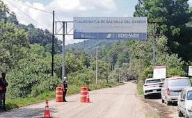 Tras balacera, siguen obras de rehabilitación en la carretera Tlalnepantla-Villa del Carbón