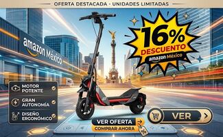 Amazon México: scooter eléctrico SEGWAY Ninebot ZT3 Pro con rebaja del 16% de descuento; ahorra más de 4 mil pesos